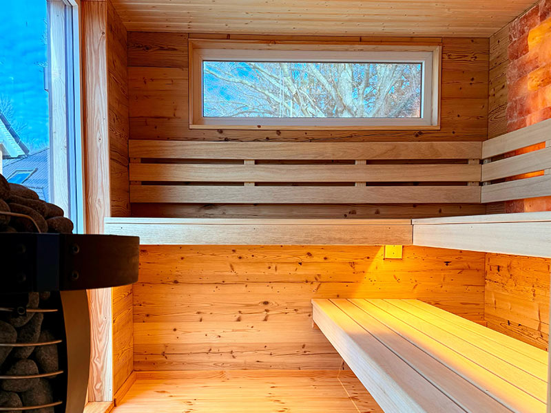 individuell geplante Sauna